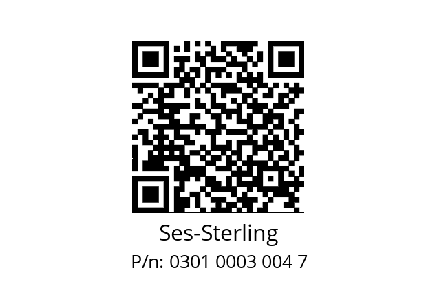   Ses-Sterling 0301 0003 004 7