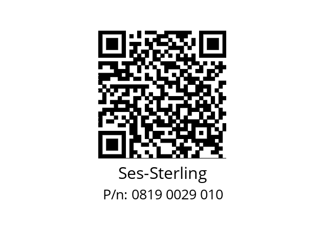   Ses-Sterling 0819 0029 010