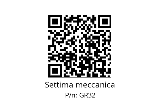   Settima meccanica GR32