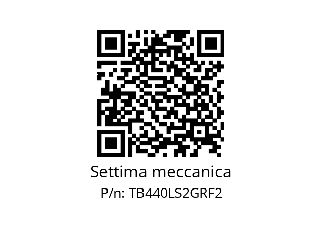   Settima meccanica TB440LS2GRF2