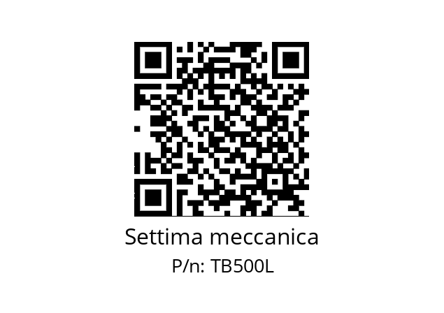   Settima meccanica TB500L