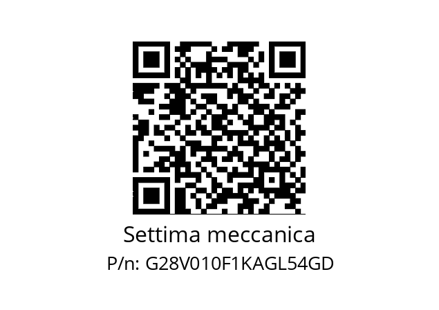   Settima meccanica G28V010F1KAGL54GD