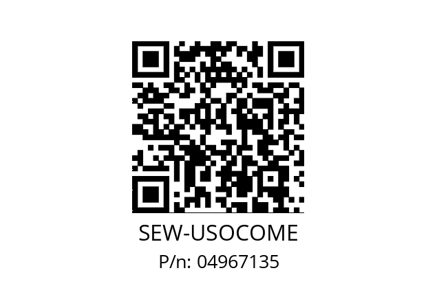   SEW-USOCOME 04967135