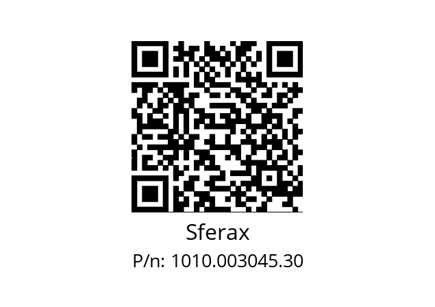   Sferax 1010.003045.30