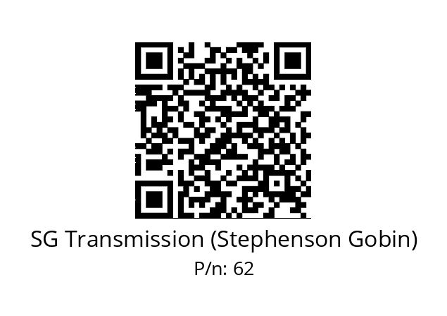   SG Transmission (Stephenson Gobin) 62