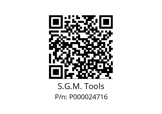   S.G.M. Tools P000024716