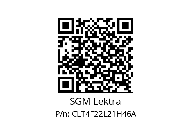   SGM Lektra CLT4F22L21H46A