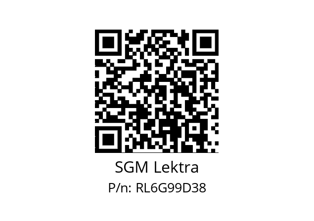   SGM Lektra RL6G99D38