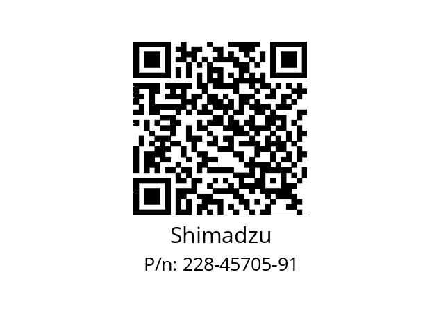   Shimadzu 228-45705-91