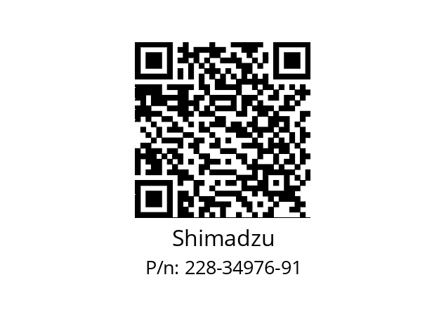   Shimadzu 228-34976-91