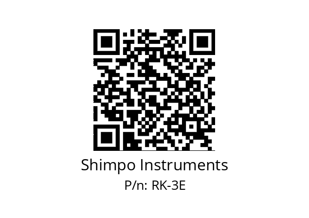   Shimpo Instruments RK-3E