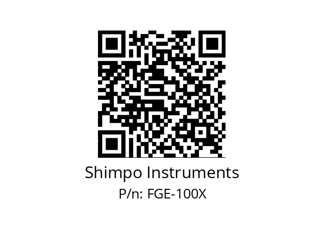   Shimpo Instruments FGE-100X