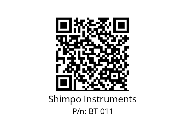   Shimpo Instruments BT-011