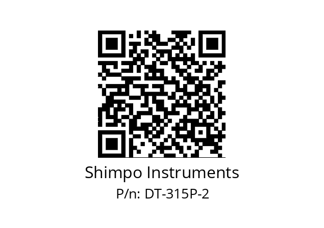   Shimpo Instruments DT-315P-2