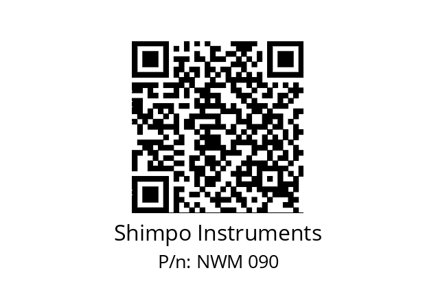   Shimpo Instruments NWM 090