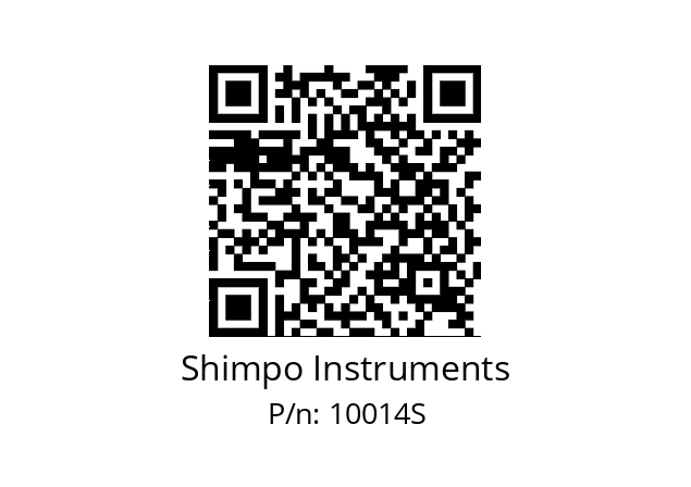   Shimpo Instruments 10014S