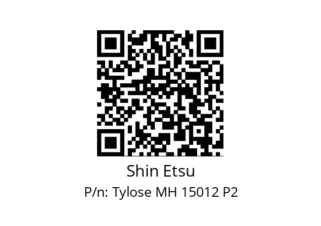   Shin Etsu Tylose MH 15012 P2