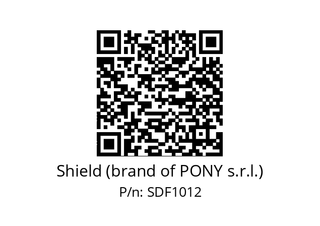  F1012 Shield (brand of PONY s.r.l.) SDF1012