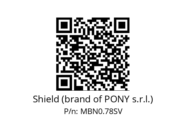   Shield (brand of PONY s.r.l.) MBN0.78SV