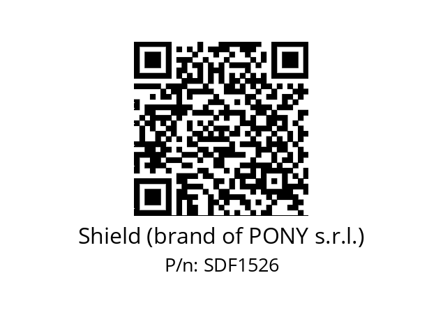   Shield (brand of PONY s.r.l.) SDF1526