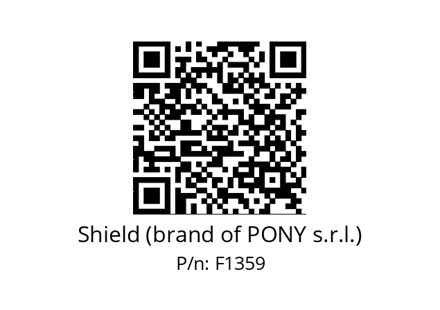   Shield (brand of PONY s.r.l.) F1359