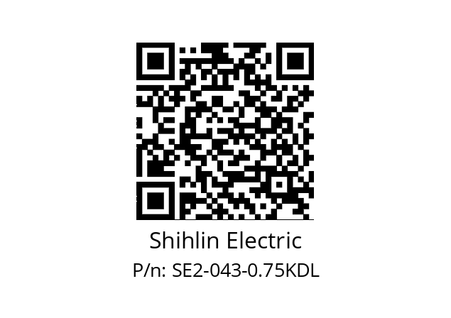   Shihlin Electric SE2-043-0.75KDL