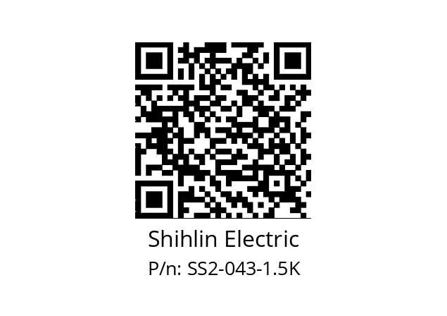   Shihlin Electric SS2-043-1.5K