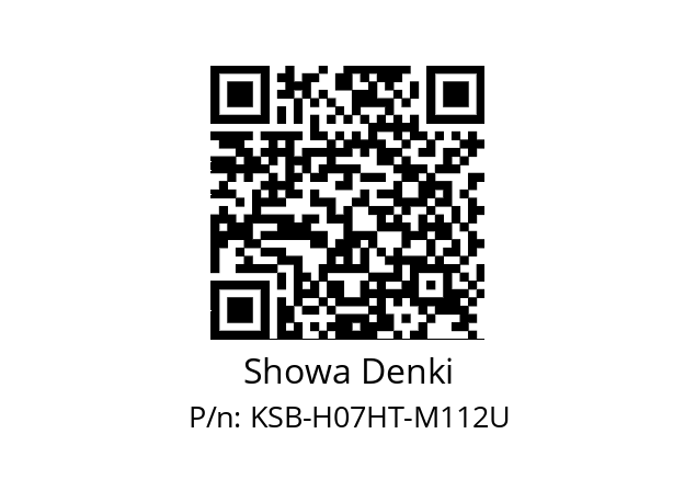   Showa Denki KSB-H07HT-M112U