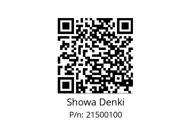   Showa Denki 21500100