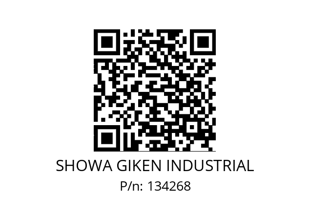   SHOWA GIKEN INDUSTRIAL 134268