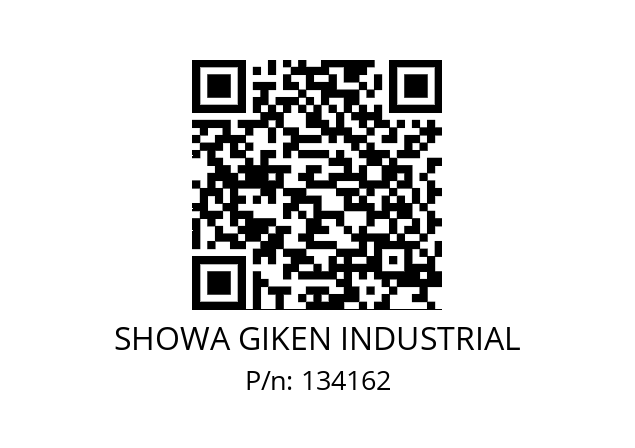   SHOWA GIKEN INDUSTRIAL 134162