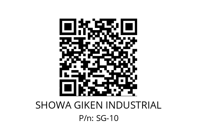   SHOWA GIKEN INDUSTRIAL SG-10