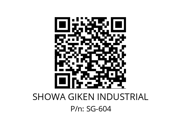   SHOWA GIKEN INDUSTRIAL SG-604