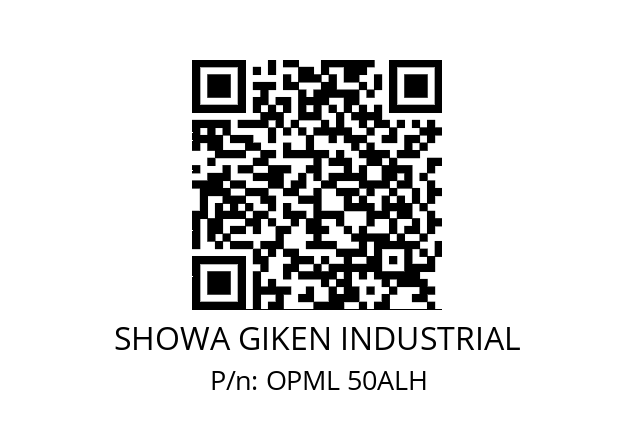   SHOWA GIKEN INDUSTRIAL OPML 50ALH