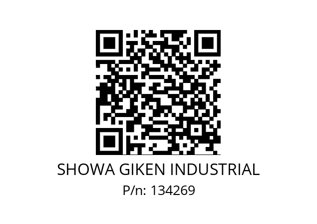   SHOWA GIKEN INDUSTRIAL 134269