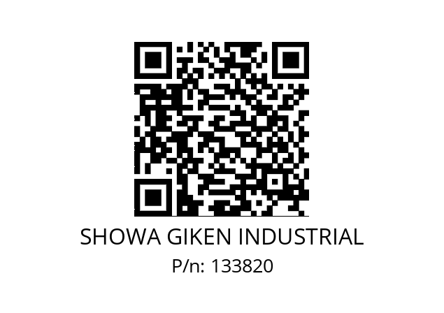   SHOWA GIKEN INDUSTRIAL 133820