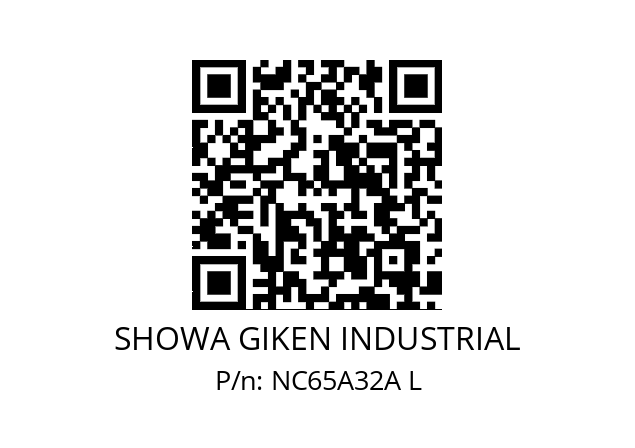   SHOWA GIKEN INDUSTRIAL NC65A32A L