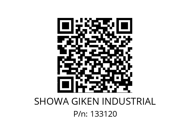   SHOWA GIKEN INDUSTRIAL 133120