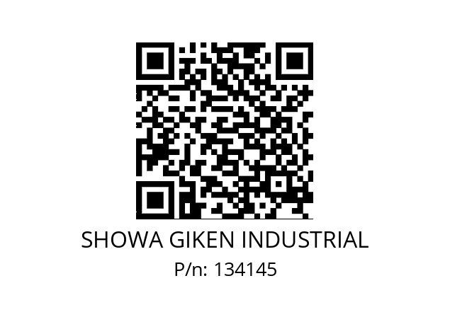   SHOWA GIKEN INDUSTRIAL 134145