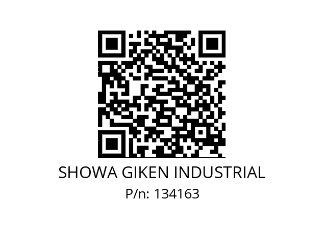   SHOWA GIKEN INDUSTRIAL 134163