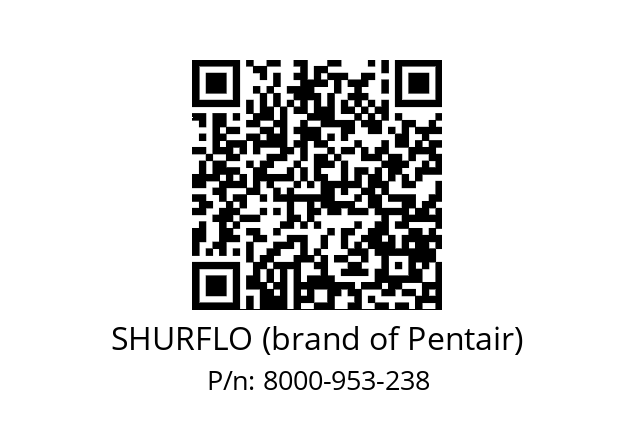   SHURFLO (brand of Pentair) 8000-953-238