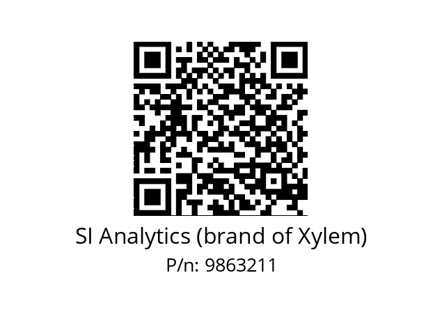   SI Analytics (brand of Xylem) 9863211