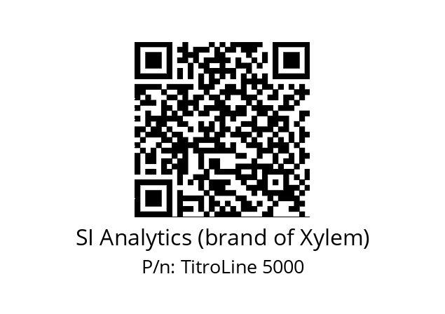   SI Analytics (brand of Xylem) TitroLine 5000