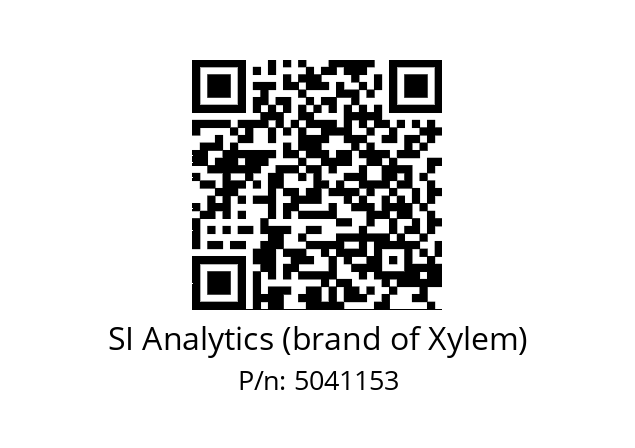   SI Analytics (brand of Xylem) 5041153