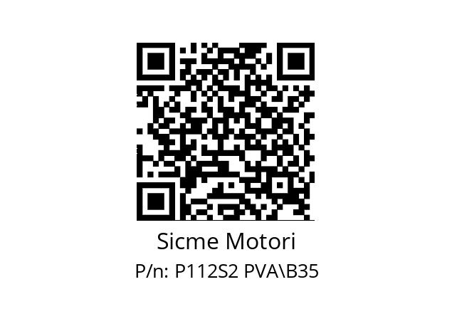   Sicme Motori P112S2 PVA\B35