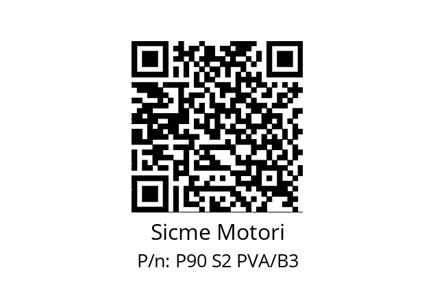   Sicme Motori P90 S2 PVA/B3