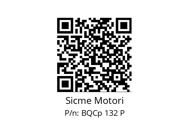   Sicme Motori BQCp 132 P