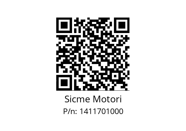   Sicme Motori 1411701000