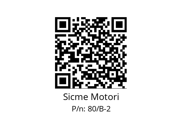   Sicme Motori 80/B-2