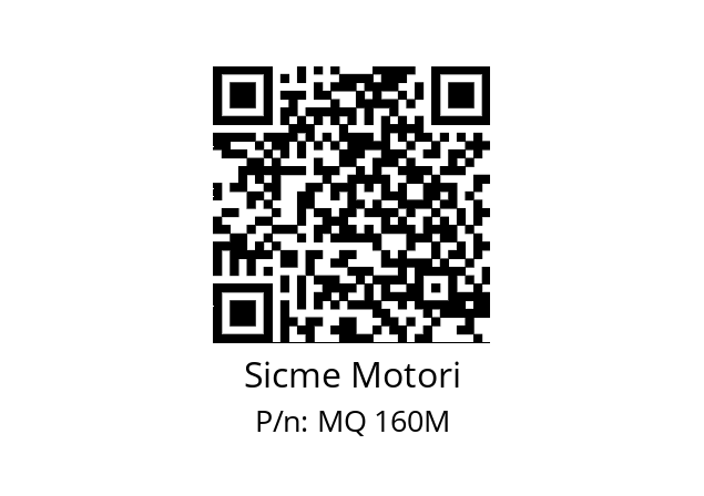   Sicme Motori MQ 160M